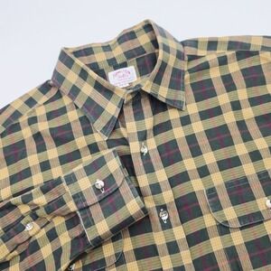 Vintage Hamilton Shirt Co Shirt Houston AUG 00 Mens L Multicolor Long Sleeve USA